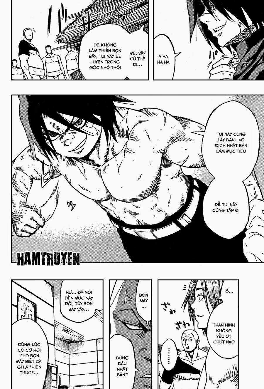 Hinomaru Zumou Chapter 2 trang 16