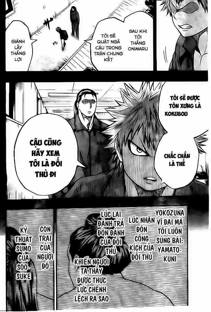 Hinomaru Zumou Chapter 21 trang 8