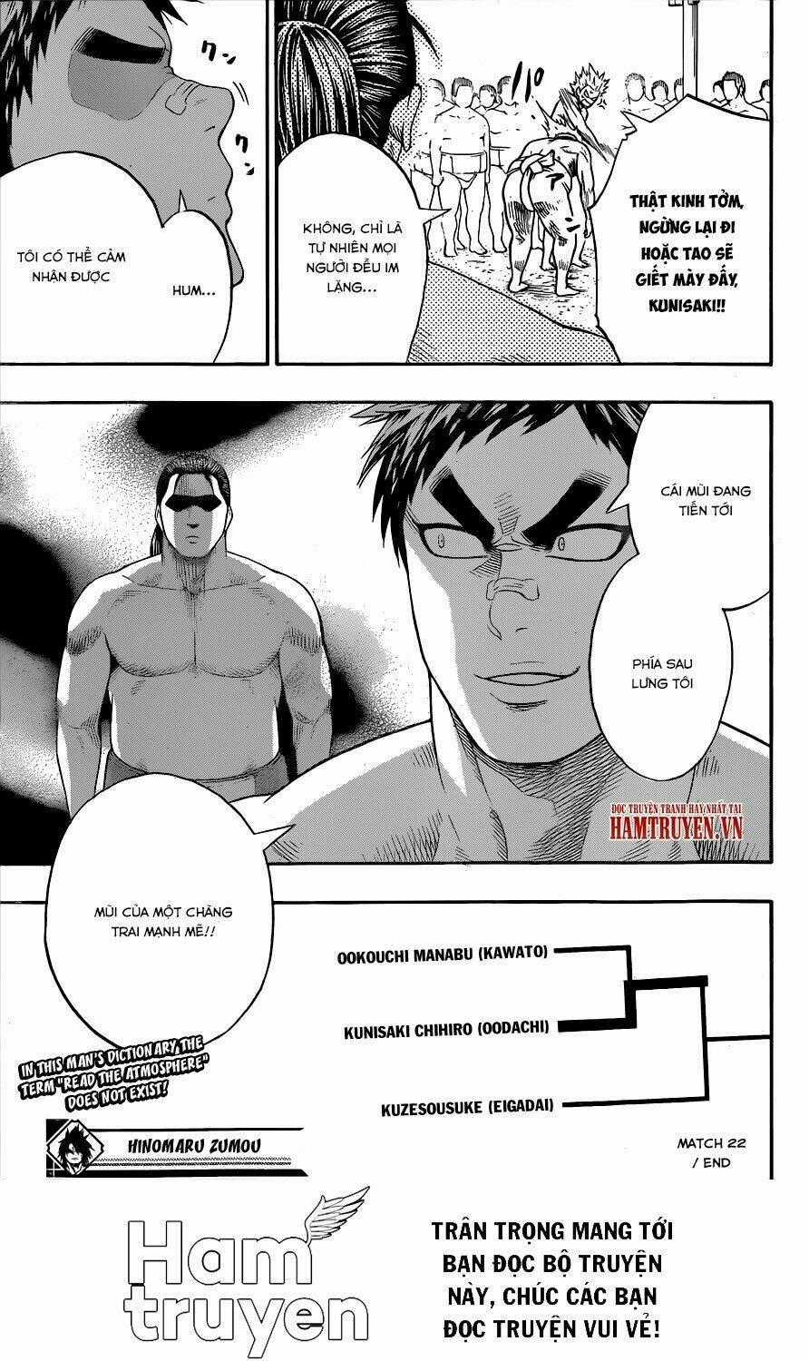 Hinomaru Zumou Chapter 22 trang 20