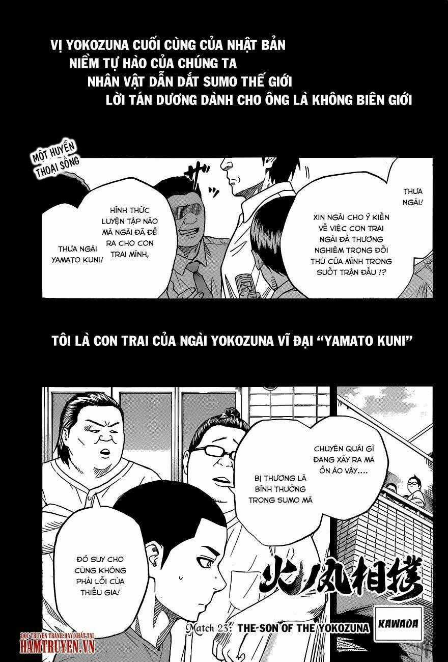Hinomaru Zumou Chapter 23 trang 1