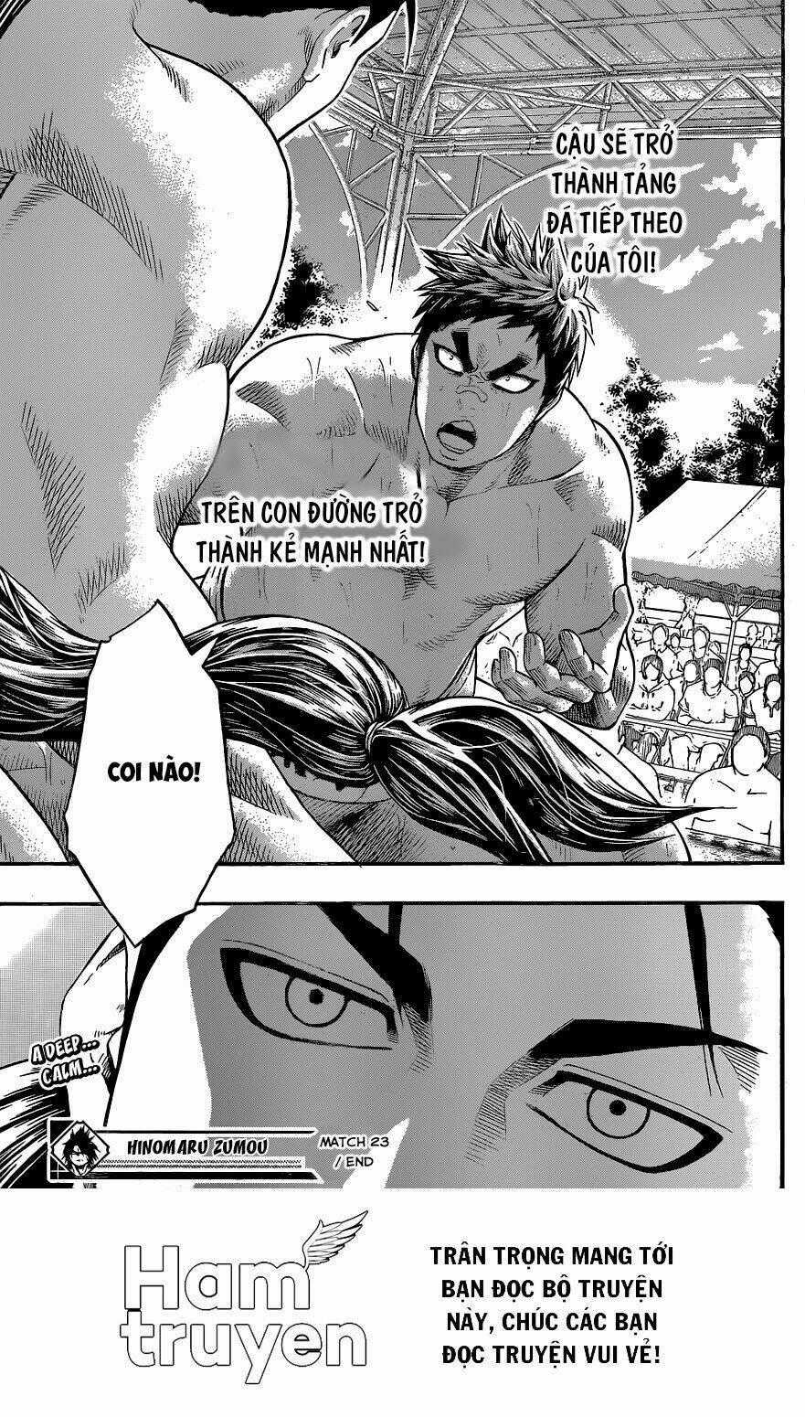 Hinomaru Zumou Chapter 23 trang 18