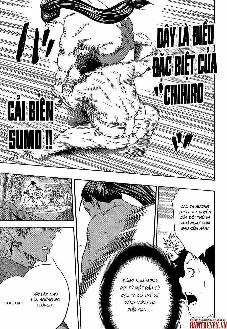 Hinomaru Zumou Chapter 24 trang 9