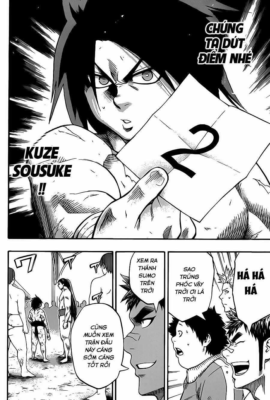 Hinomaru Zumou Chapter 28 trang 19