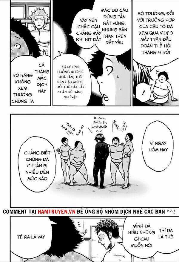 Hinomaru Zumou Chapter 35 trang 14