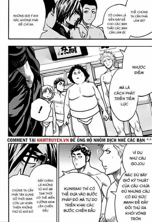 Hinomaru Zumou Chapter 35 trang 16