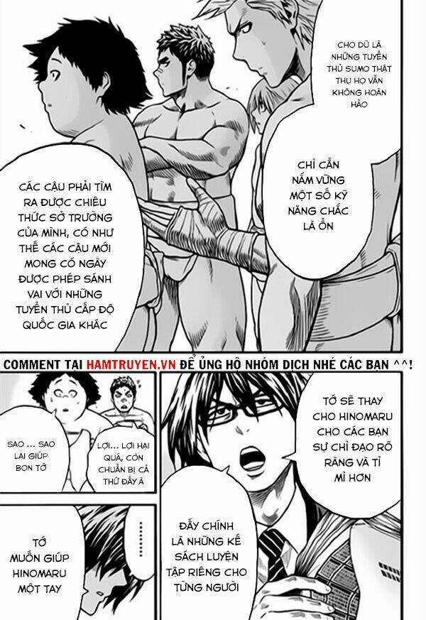 Hinomaru Zumou Chapter 35 trang 17