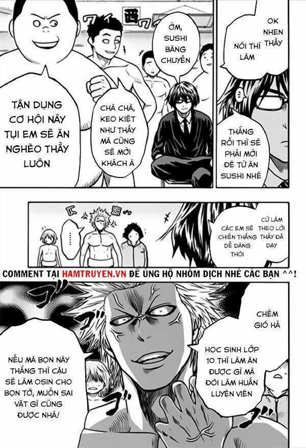 Hinomaru Zumou Chapter 35 trang 3