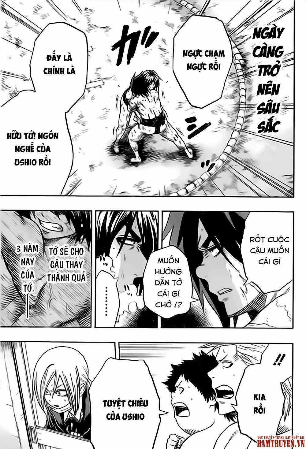 Hinomaru Zumou Chapter 36 trang 16