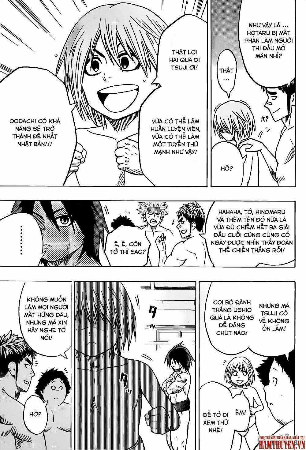 Hinomaru Zumou Chapter 37 trang 17