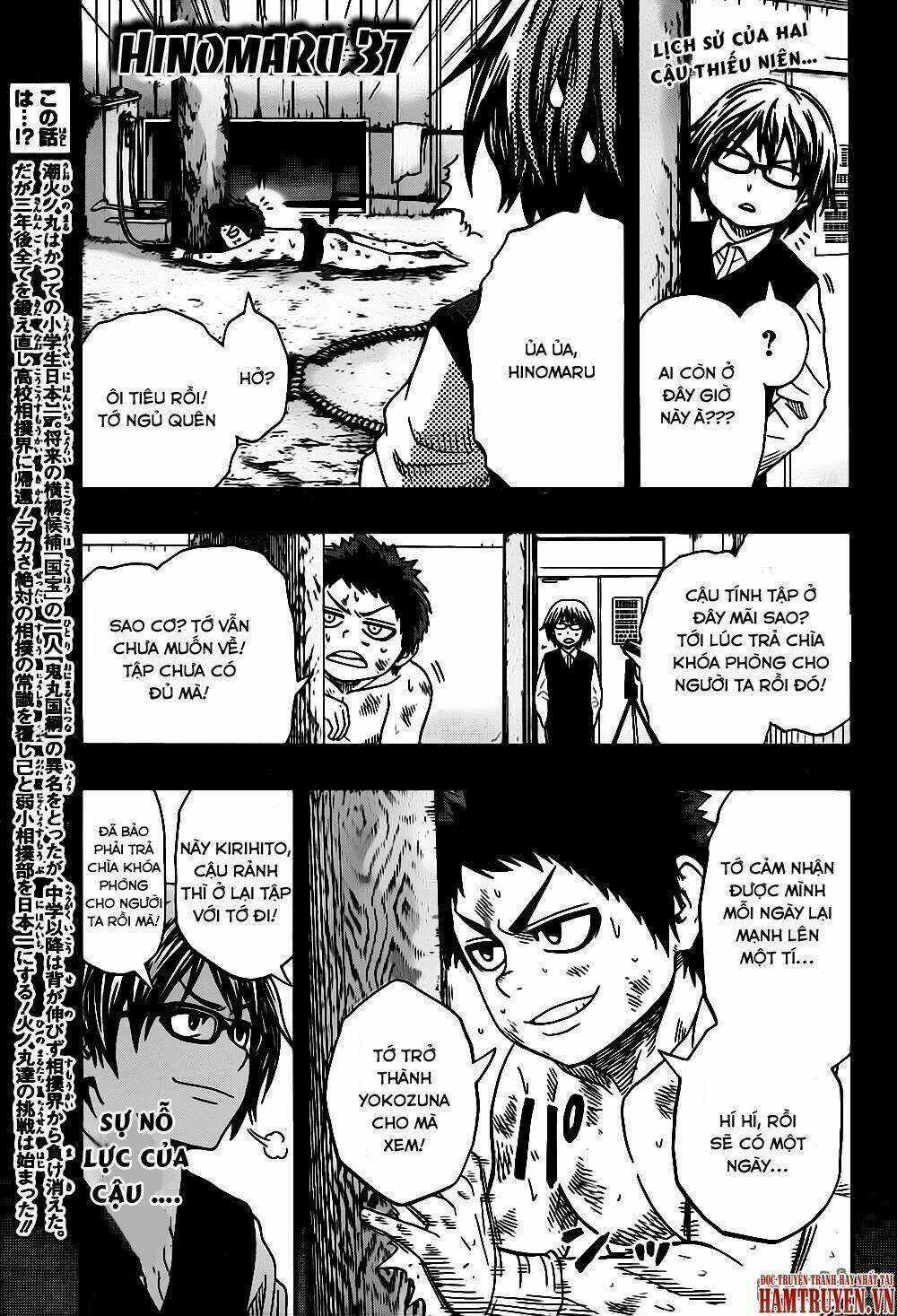 Hinomaru Zumou Chapter 37 trang 2