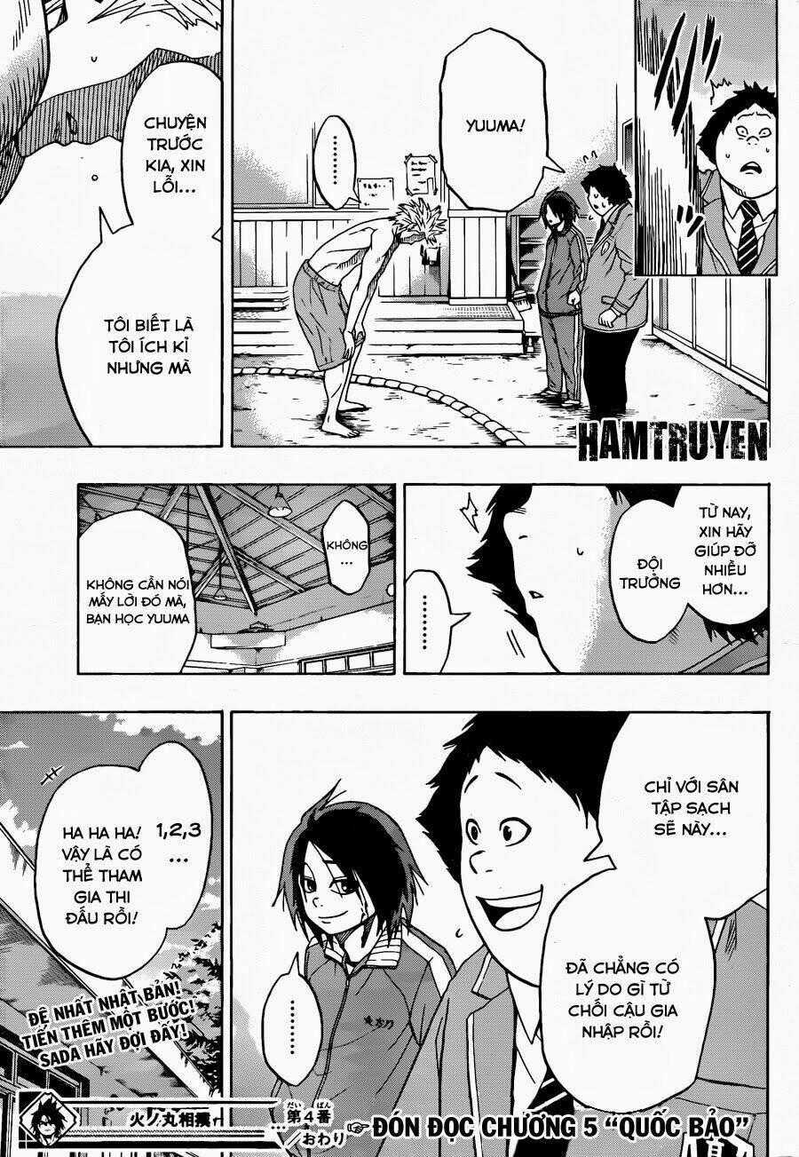 Hinomaru Zumou Chapter 4 trang 18