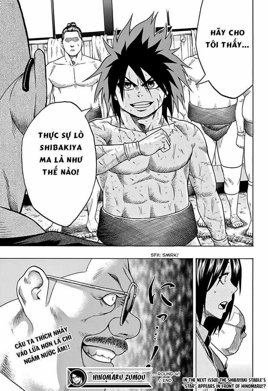 Hinomaru Zumou Chapter 41 trang 17