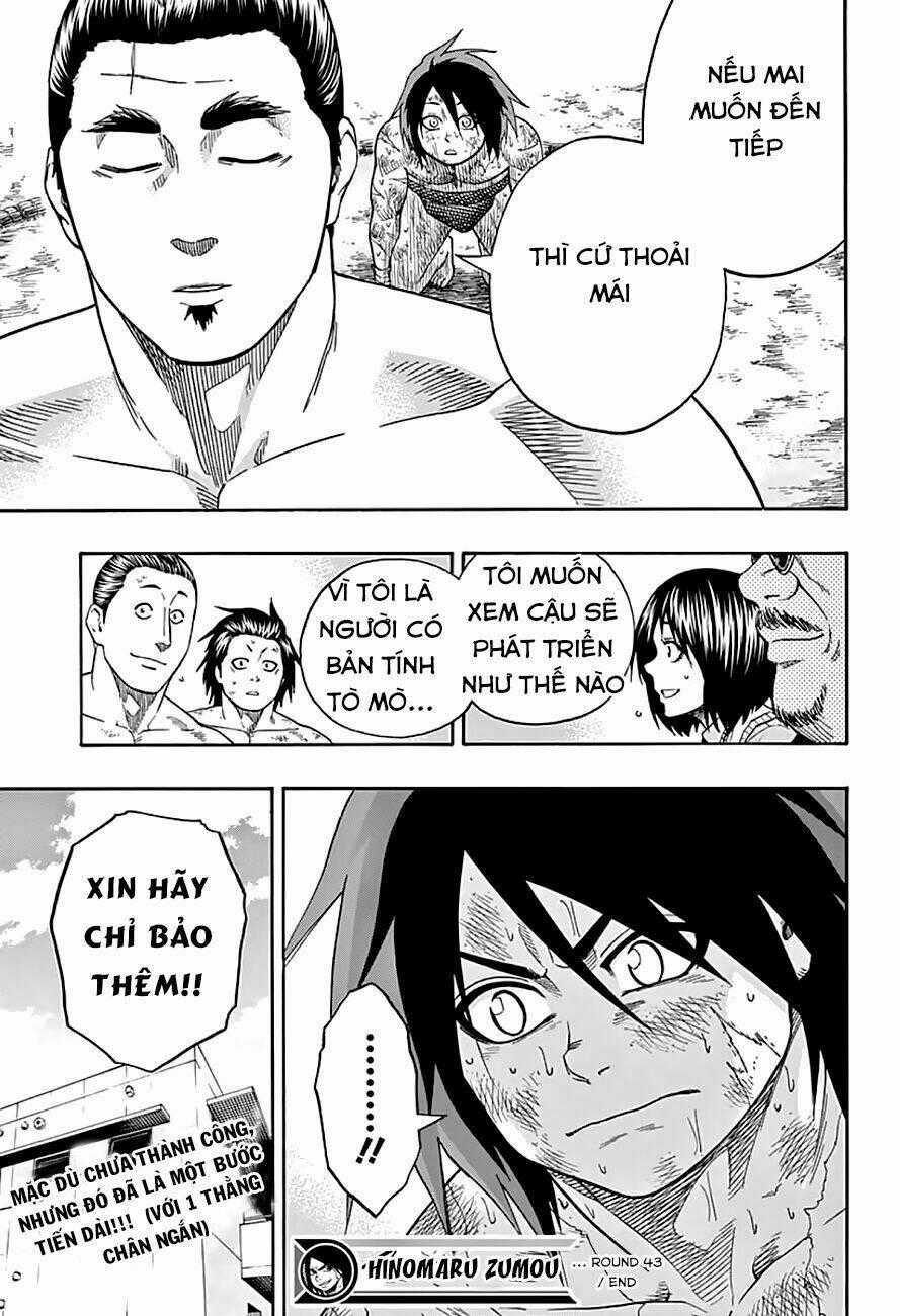 Hinomaru Zumou Chapter 43 trang 18