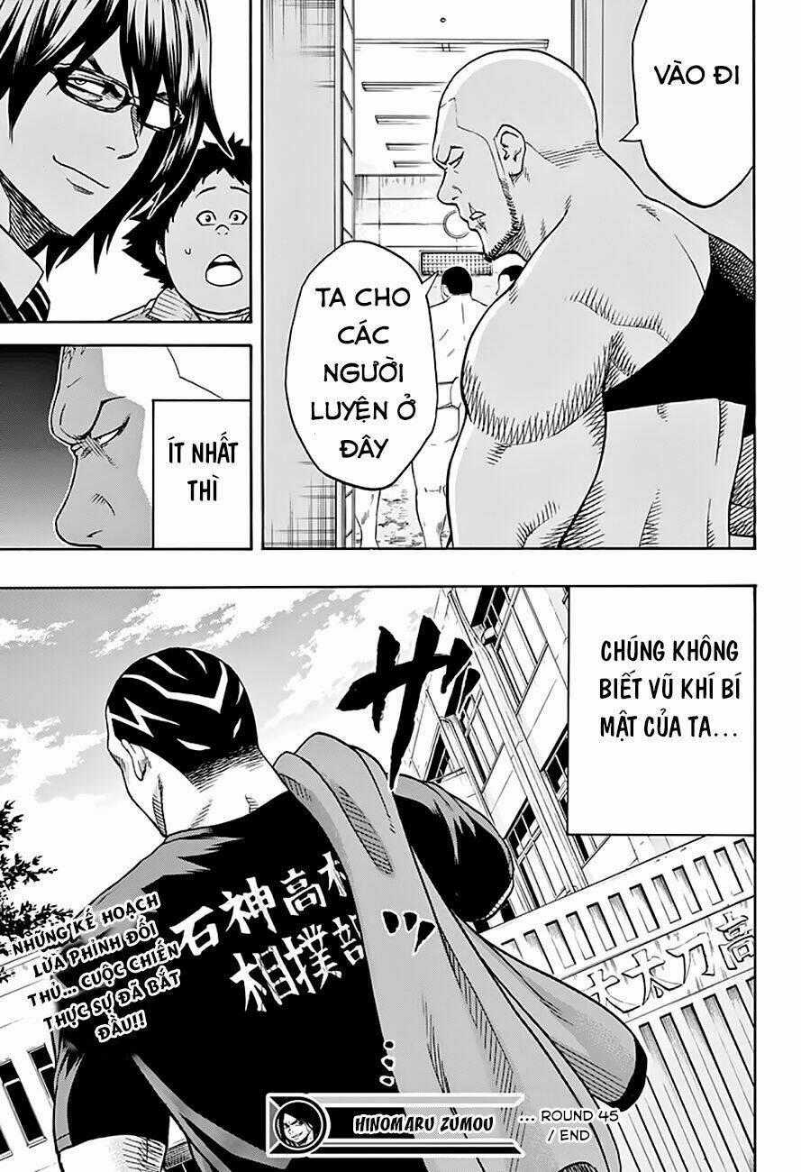 Hinomaru Zumou Chapter 45 trang 18