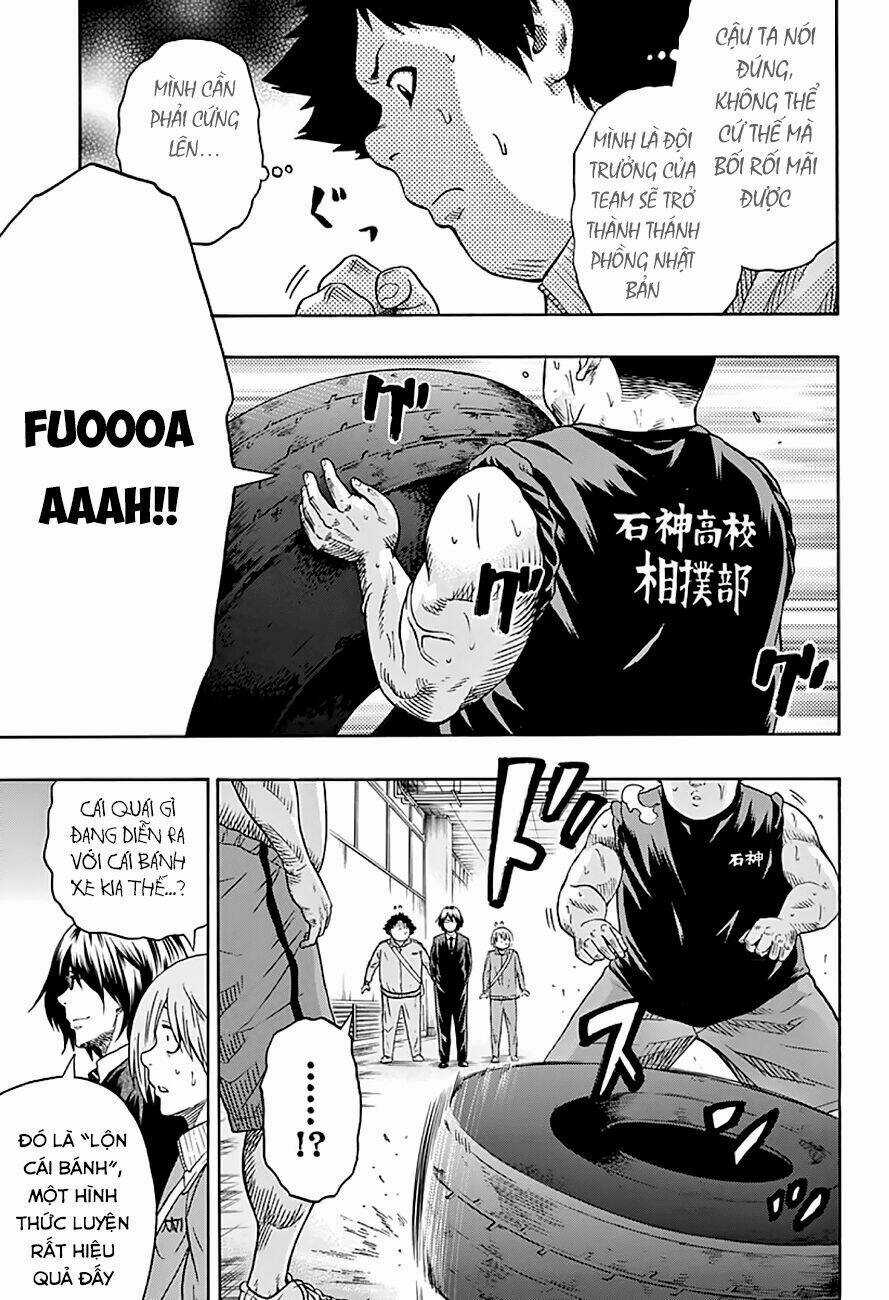 Hinomaru Zumou Chapter 45 trang 9