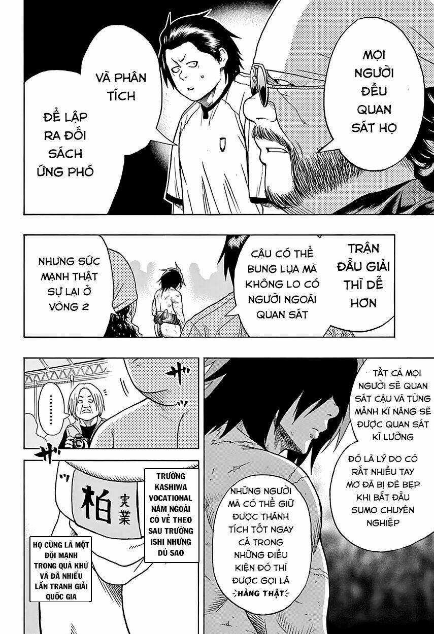 Hinomaru Zumou Chapter 48 trang 9