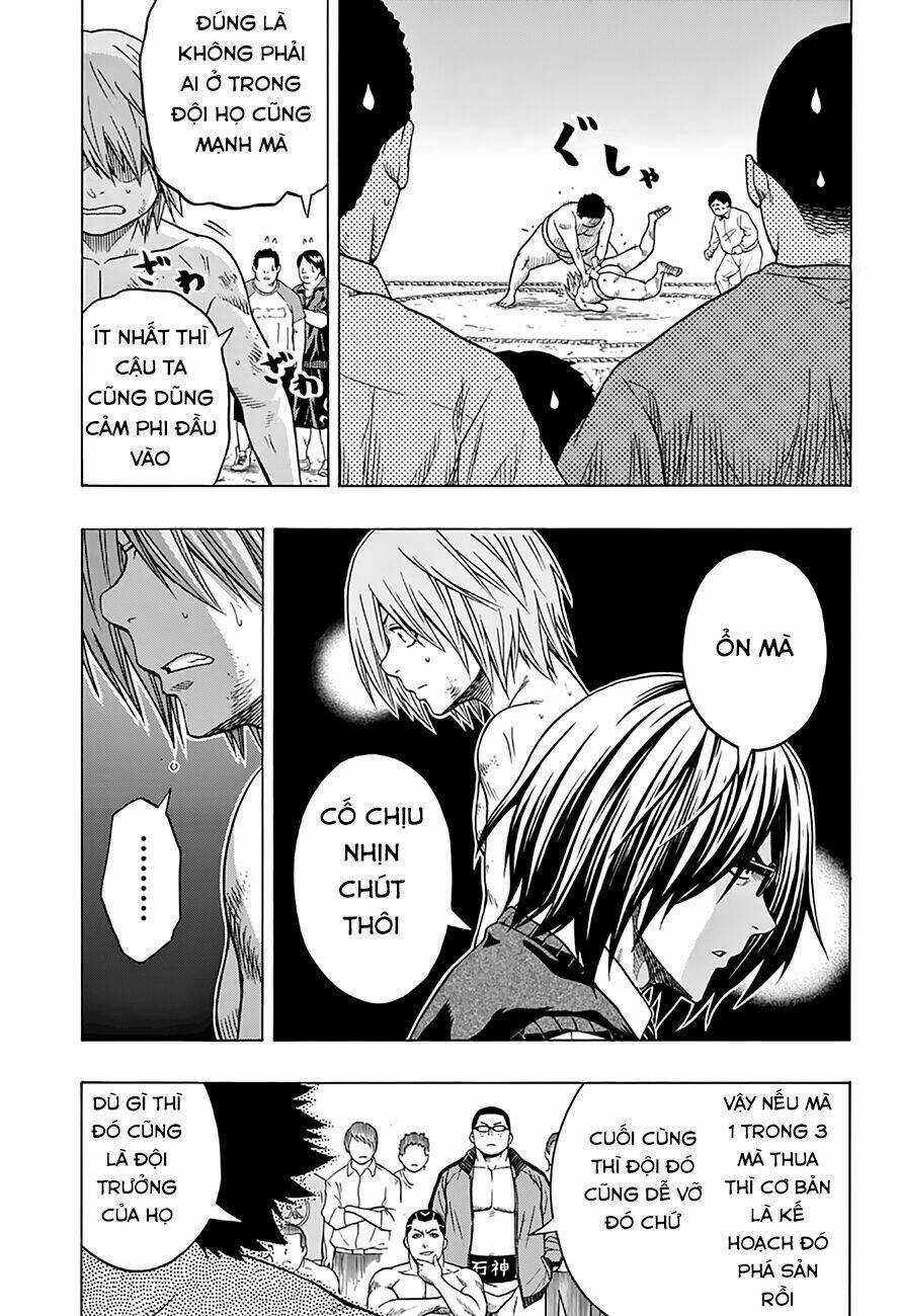 Hinomaru Zumou Chapter 49 trang 12