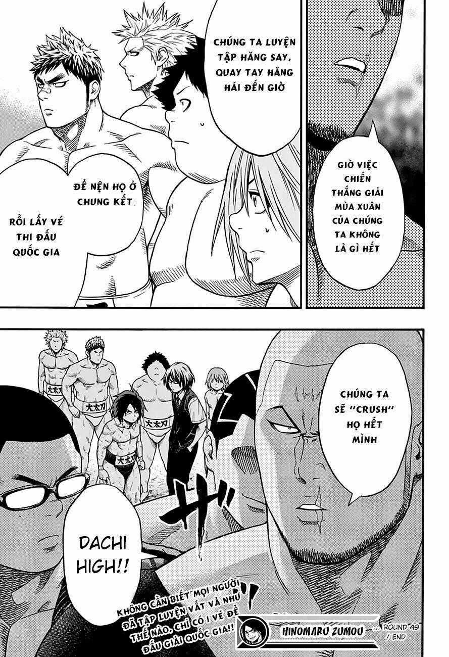 Hinomaru Zumou Chapter 49 trang 19