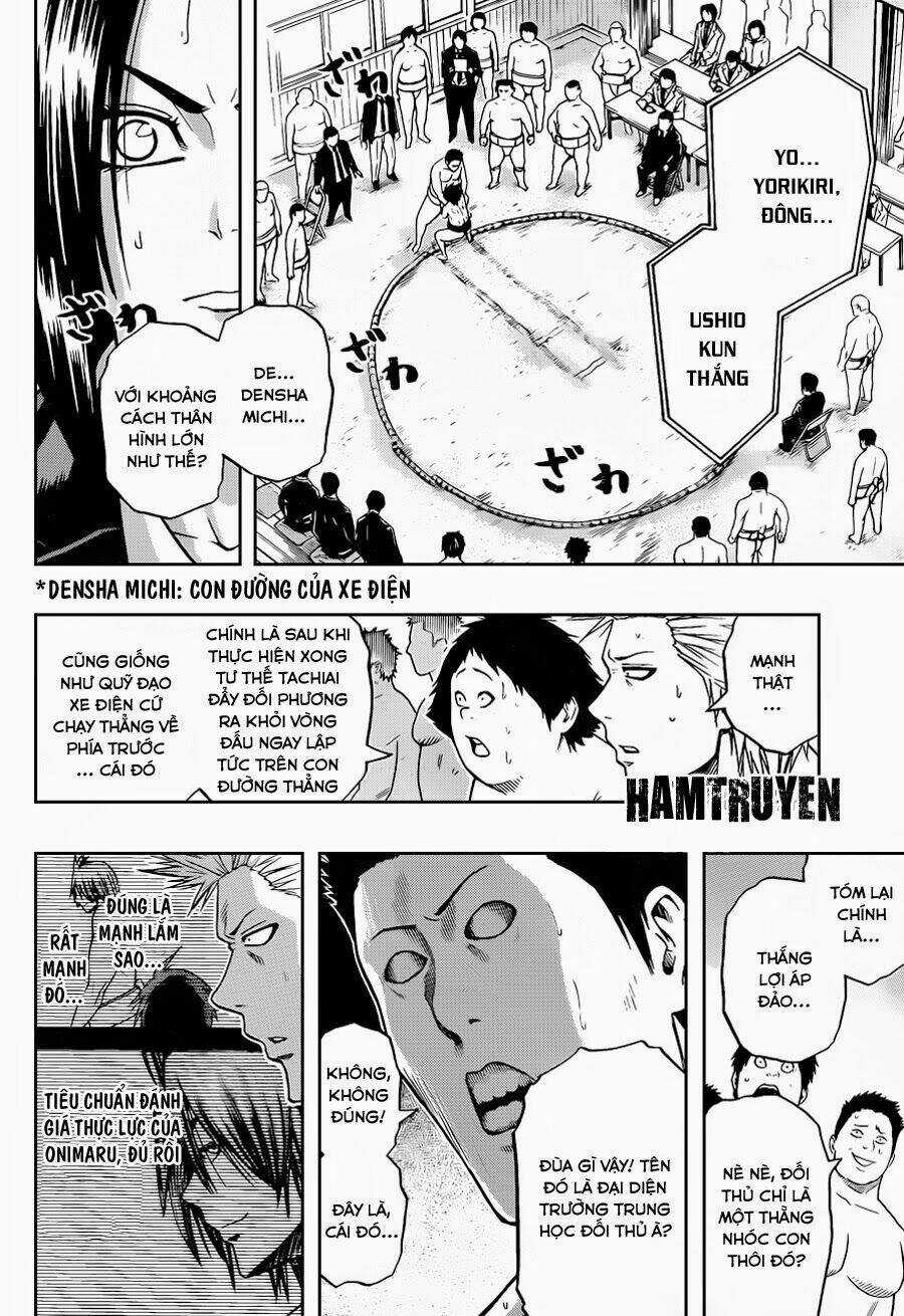 Hinomaru Zumou Chapter 5 trang 17