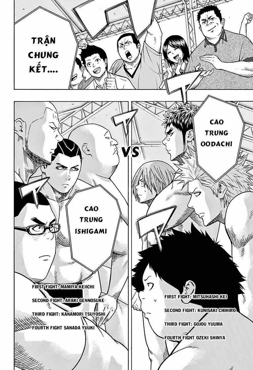 Hinomaru Zumou Chapter 52 trang 18