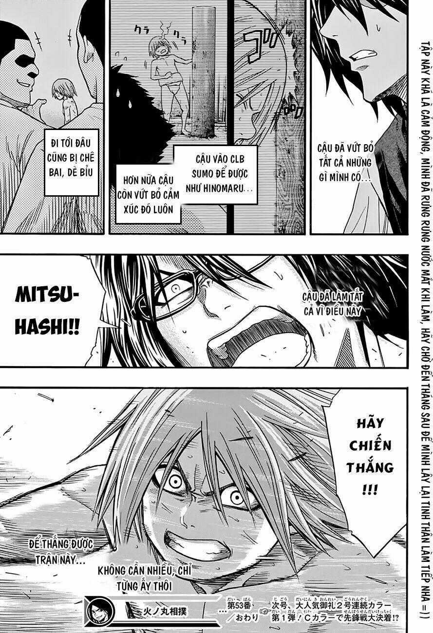 Hinomaru Zumou Chapter 53 trang 18