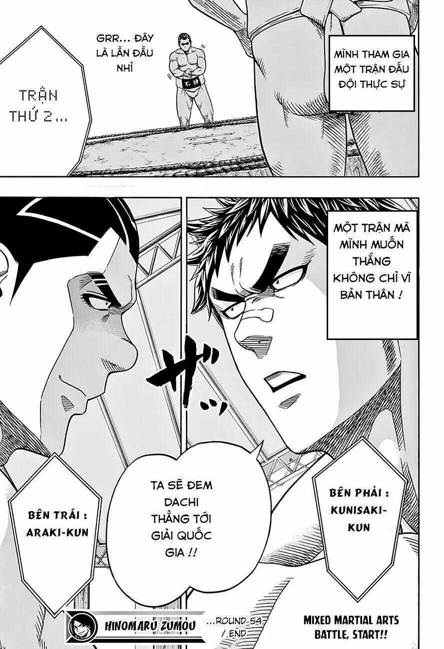 Hinomaru Zumou Chapter 54 trang 21