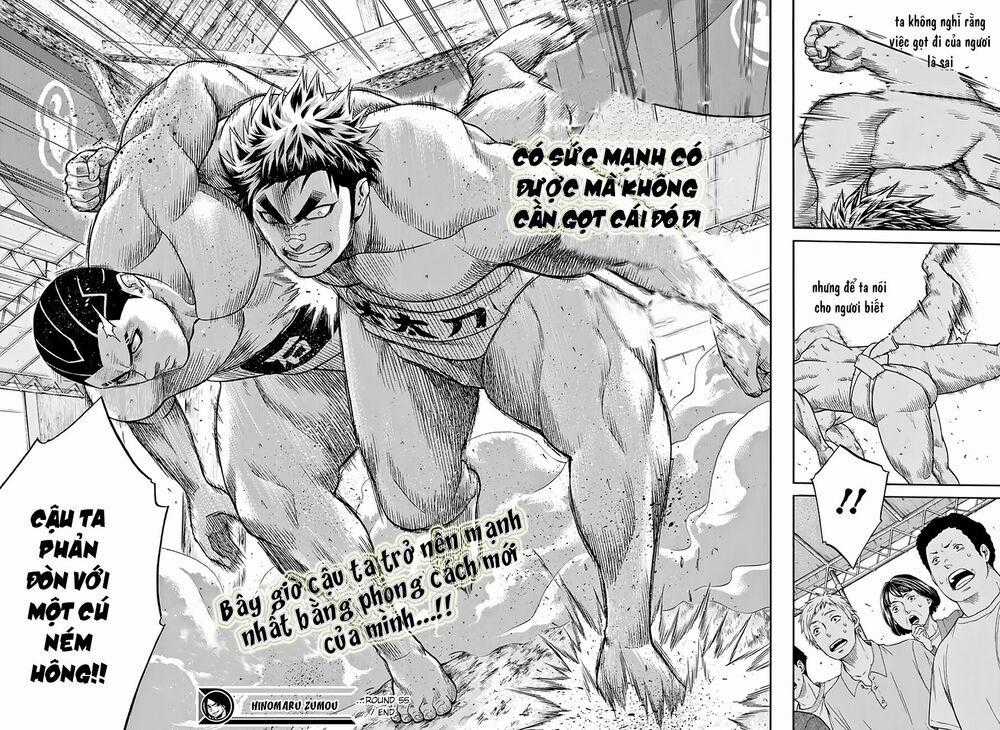 Hinomaru Zumou Chapter 55 trang 17