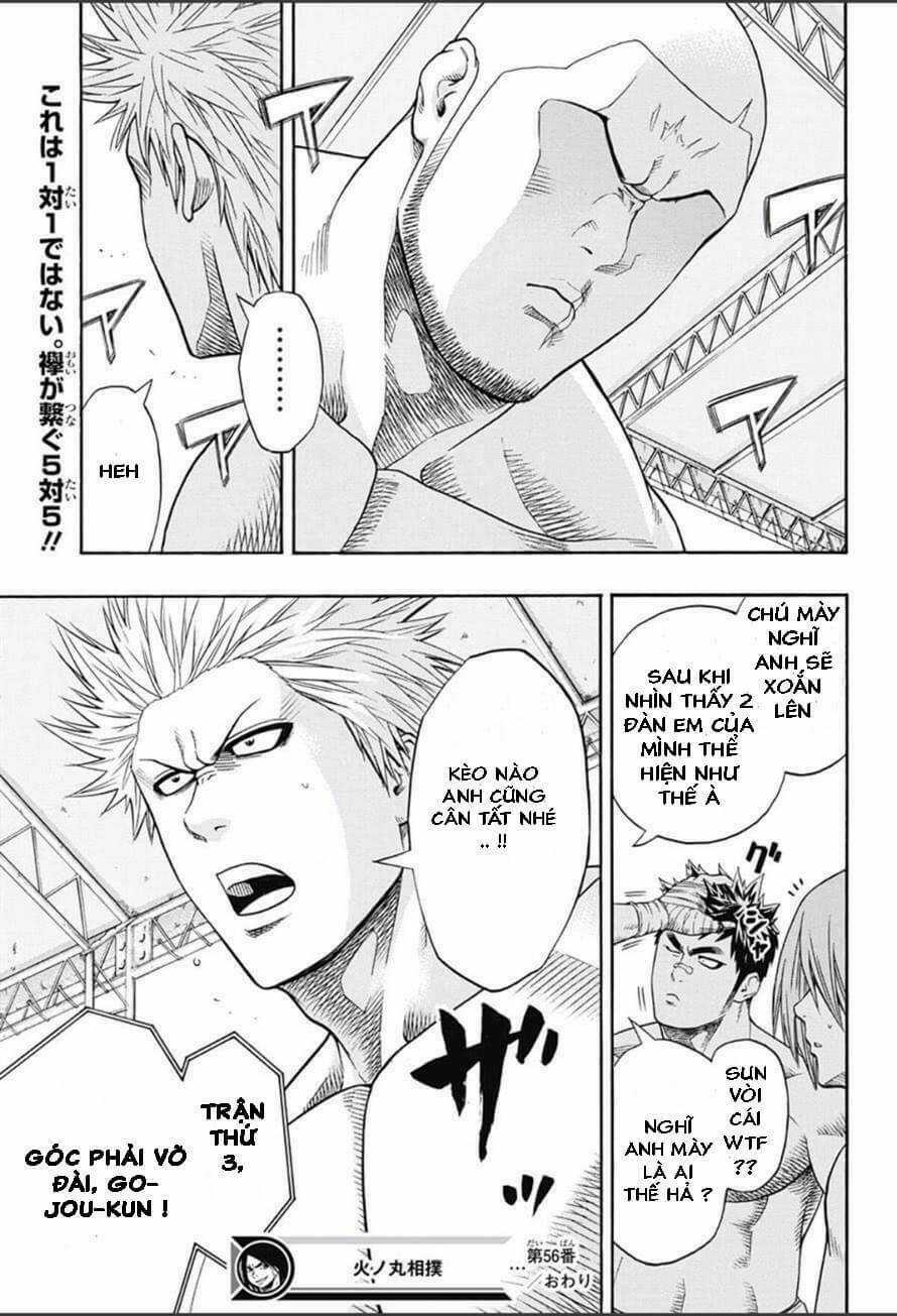 Hinomaru Zumou Chapter 56 trang 9