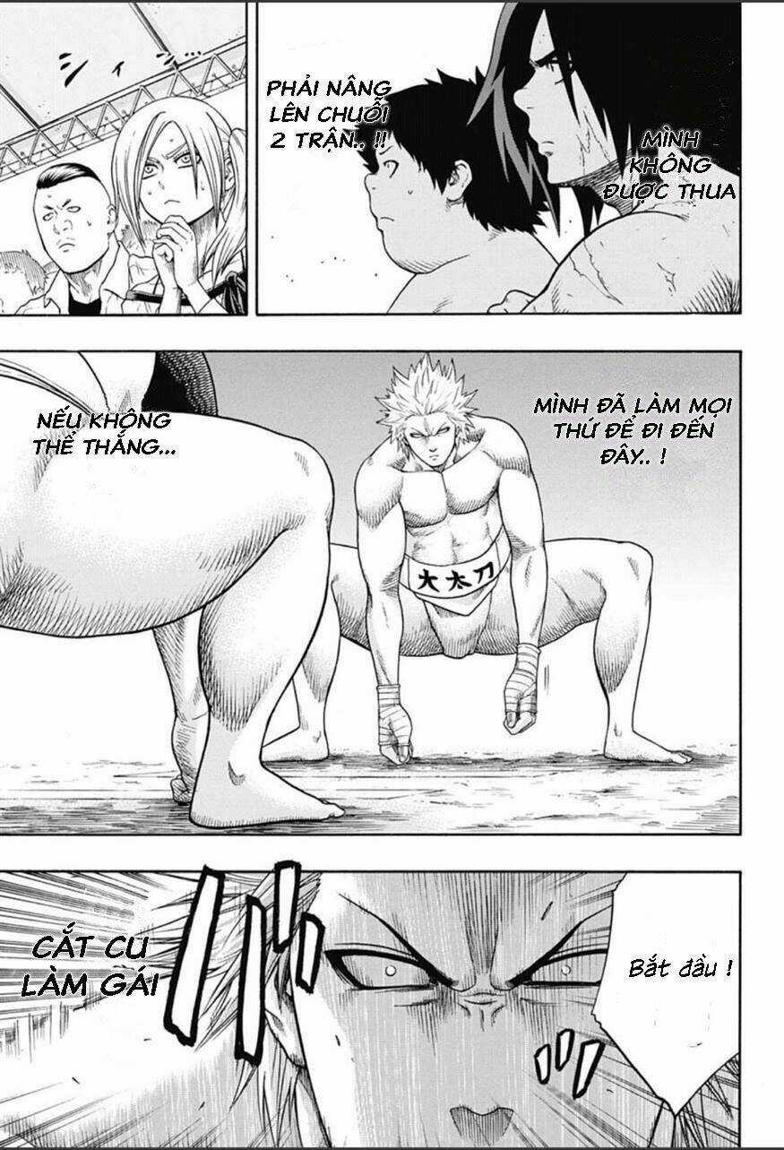 Hinomaru Zumou Chapter 57 trang 12