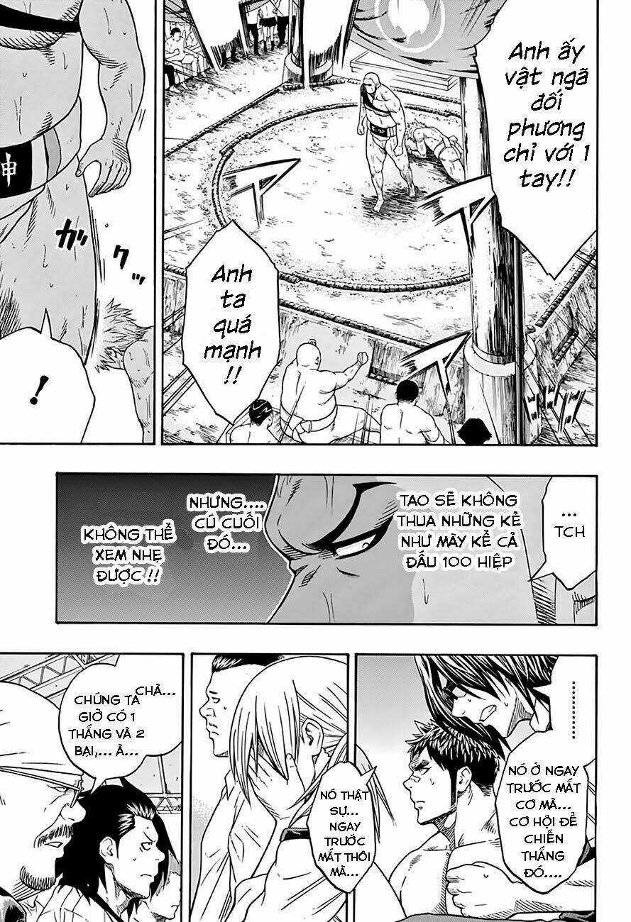 Hinomaru Zumou Chapter 59 trang 10