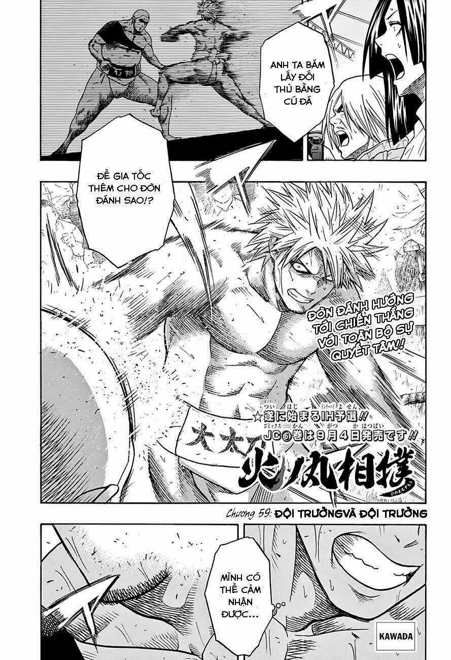 Hinomaru Zumou Chapter 59 trang 3