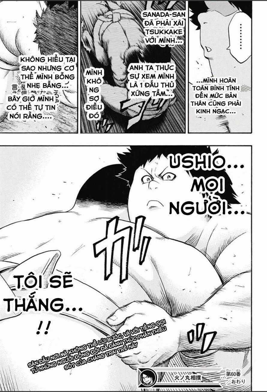 Hinomaru Zumou Chapter 60 trang 18