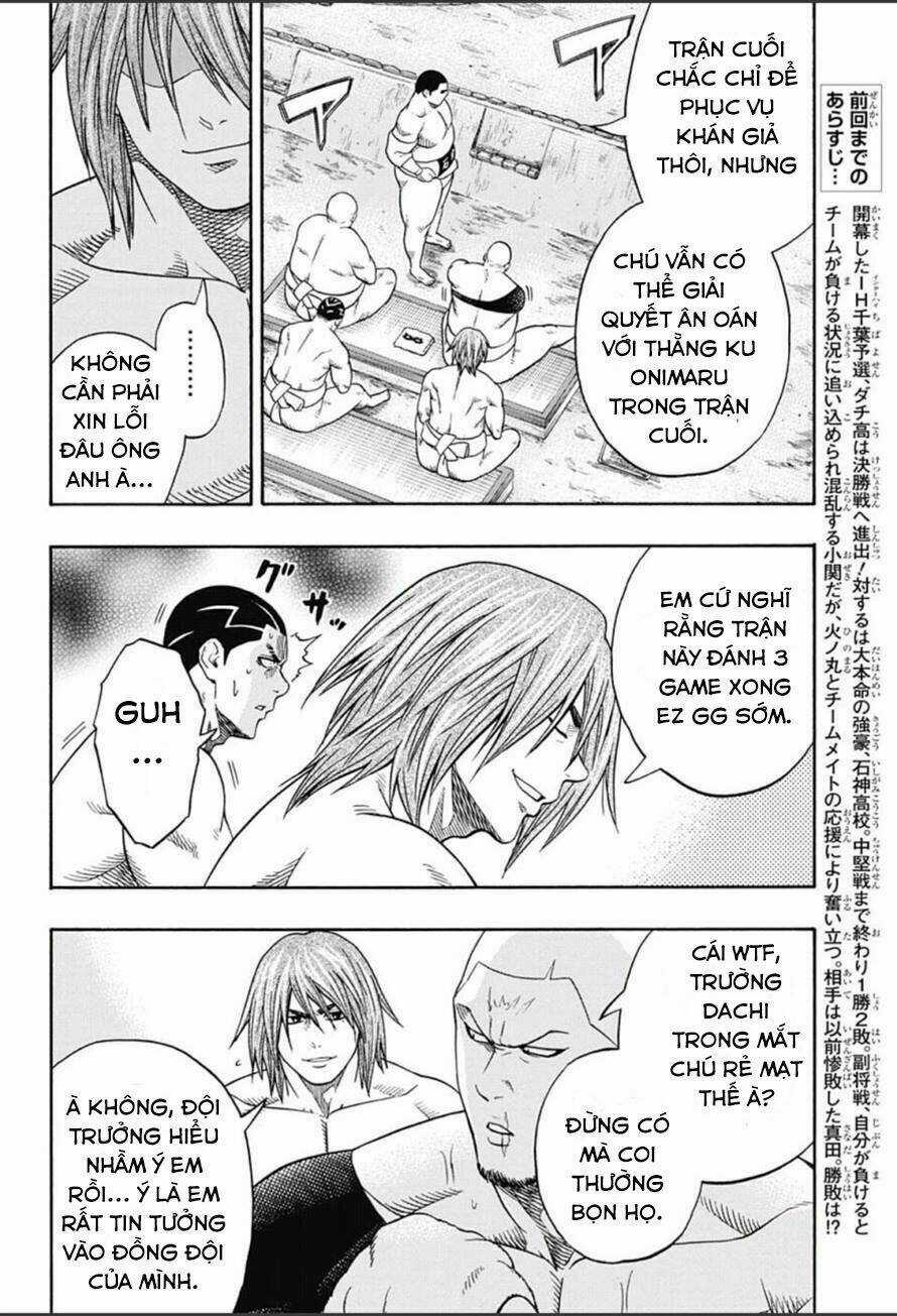 Hinomaru Zumou Chapter 60 trang 3
