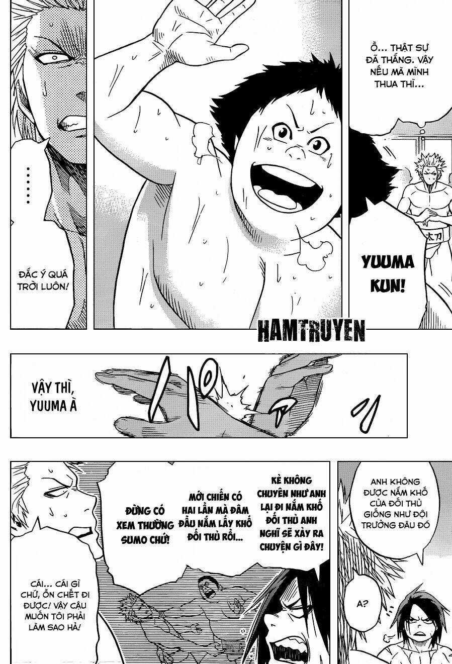 Hinomaru Zumou Chapter 7 trang 12