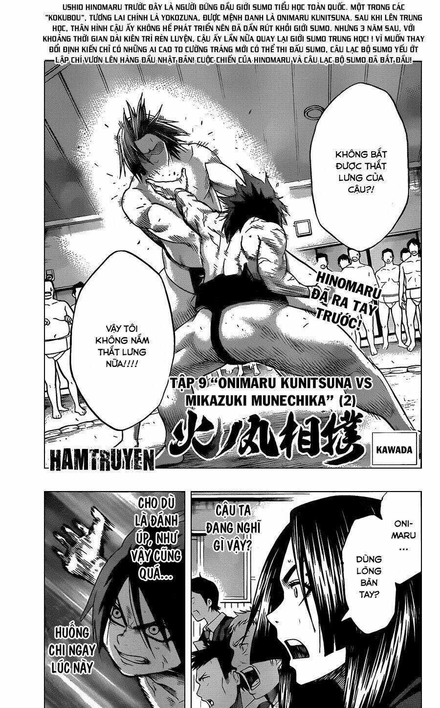 Hinomaru Zumou Chapter 9 trang 2