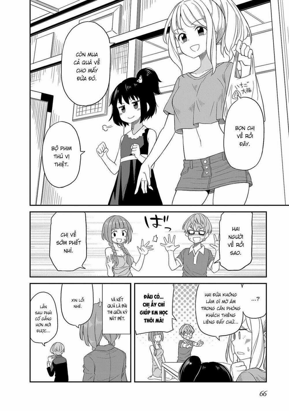 Hinomoto Sanshimai Wa Kamatte Hoshii Chapter 5 trang 11