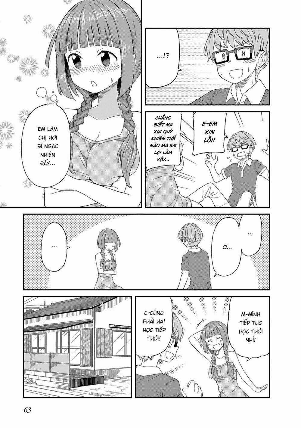 Hinomoto Sanshimai Wa Kamatte Hoshii Chapter 5 trang 8