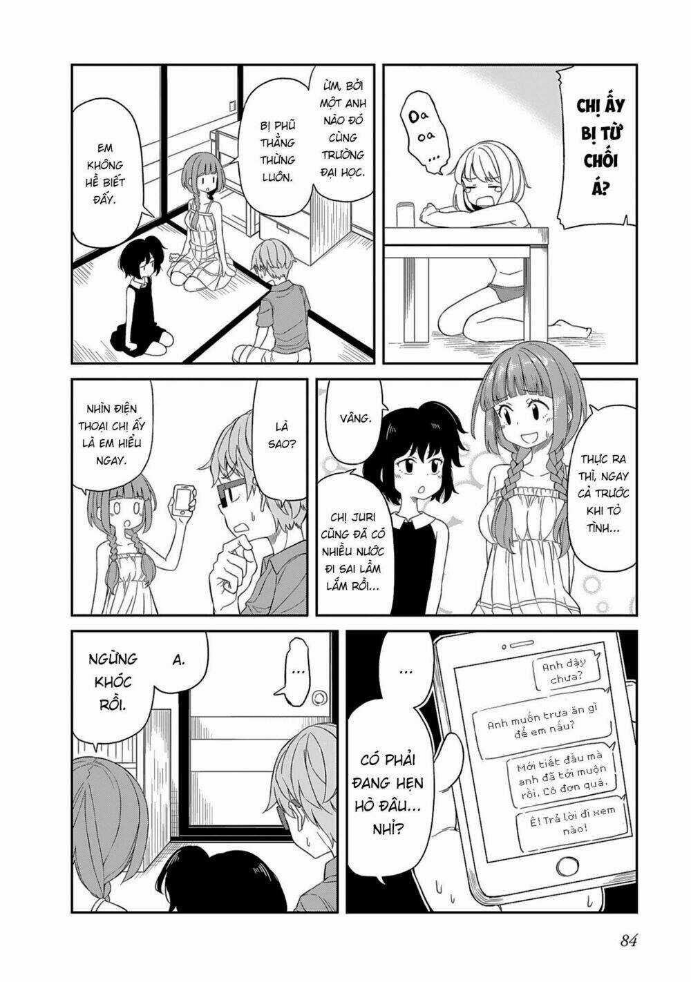 Hinomoto Sanshimai Wa Kamatte Hoshii Chapter 7 trang 3
