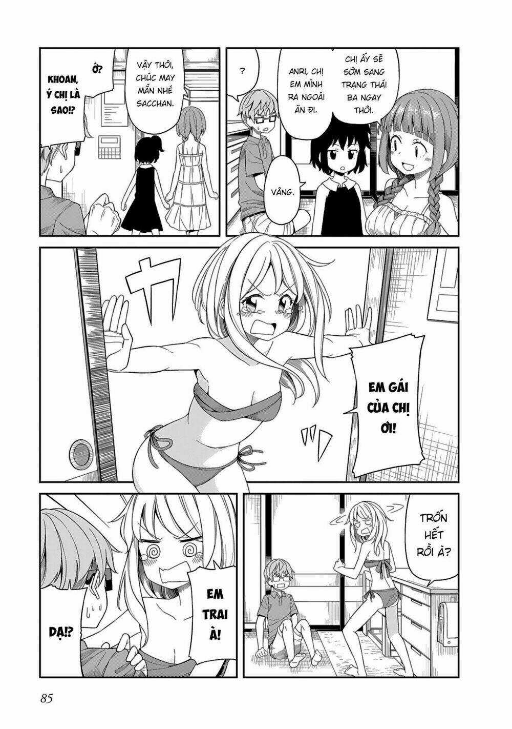 Hinomoto Sanshimai Wa Kamatte Hoshii Chapter 7 trang 4