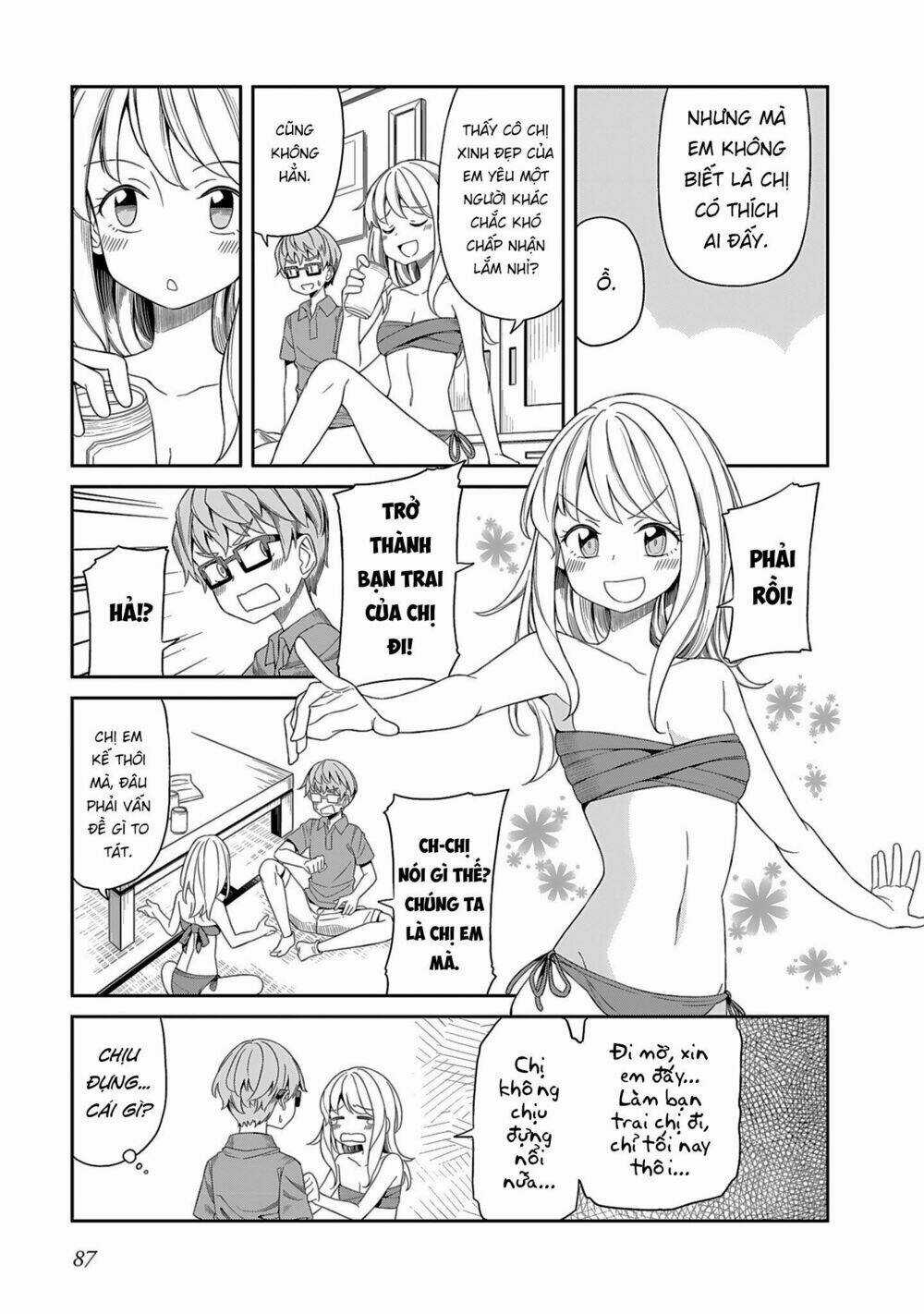 Hinomoto Sanshimai Wa Kamatte Hoshii Chapter 7 trang 6