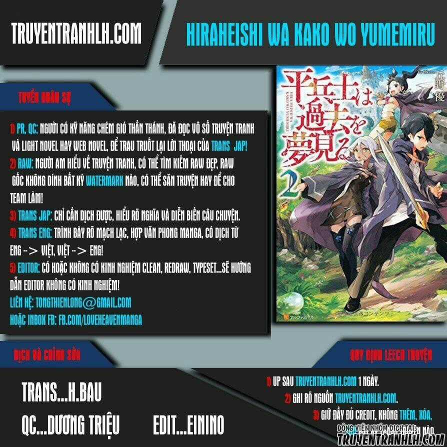 Hiraheishi Wa Kako Wo Yumemiru Chapter 10 trang 0