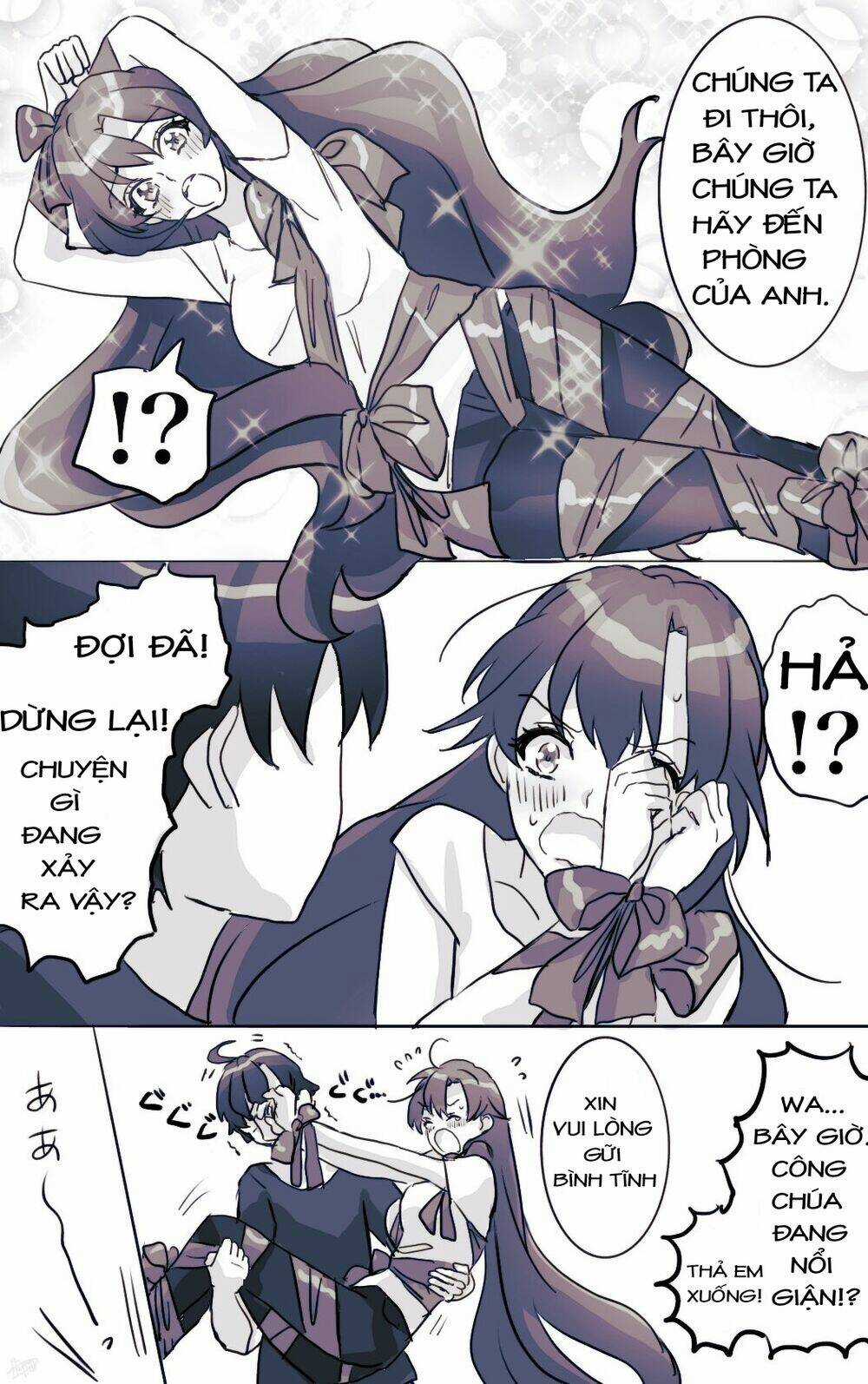 Hiratsu Cute, Shizu Cute! Chapter 15 trang 2