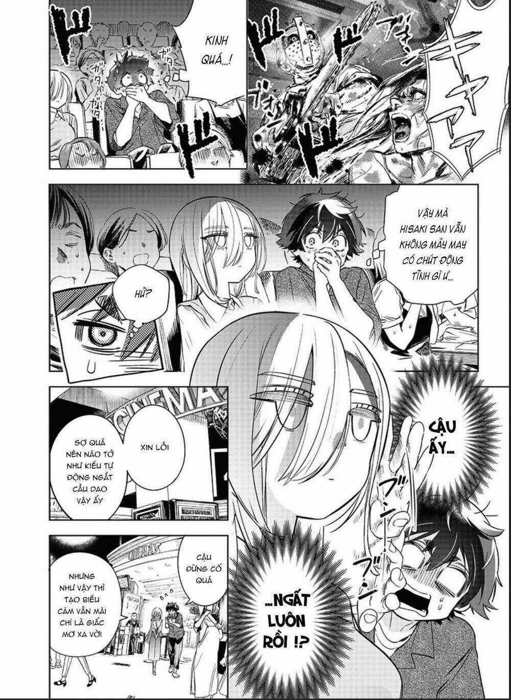 Hisaki-San Không Biết Cười Chapter 4 trang 3