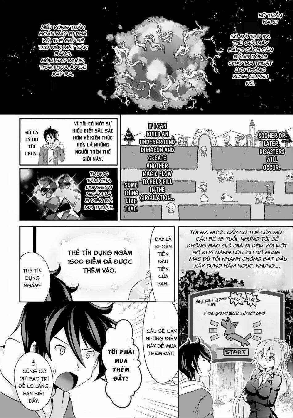 Hisshou Dungeon Unei Houhou Chapter 1 trang 4