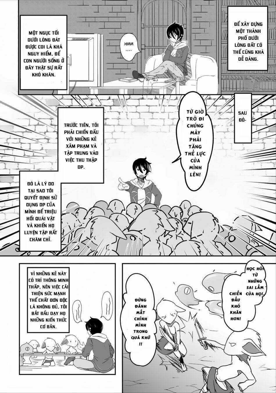 Hisshou Dungeon Unei Houhou Chapter 1 trang 6