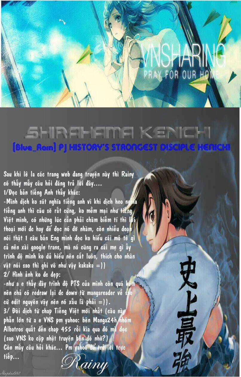 History’s Strongest Disciple Kenichi Chapter 19 trang 0