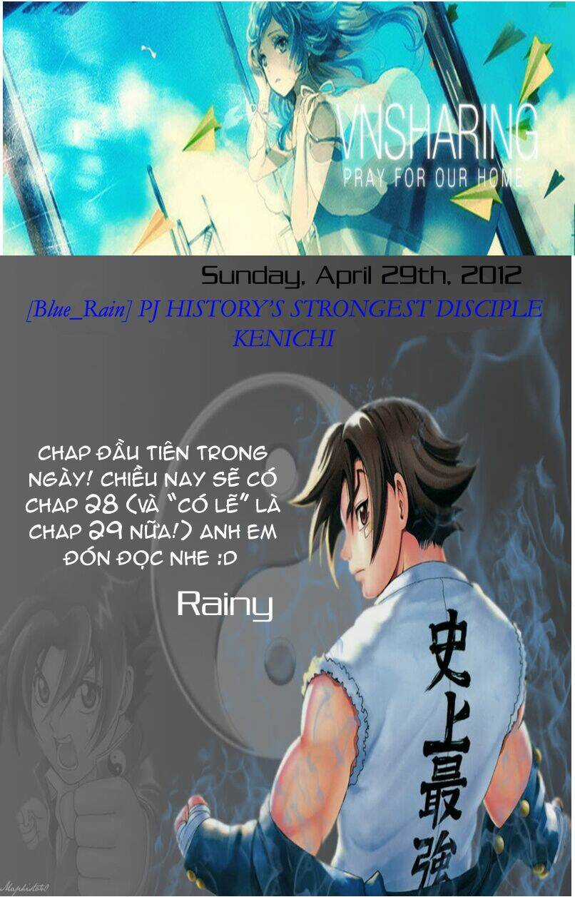 History’s Strongest Disciple Kenichi Chapter 27 trang 0