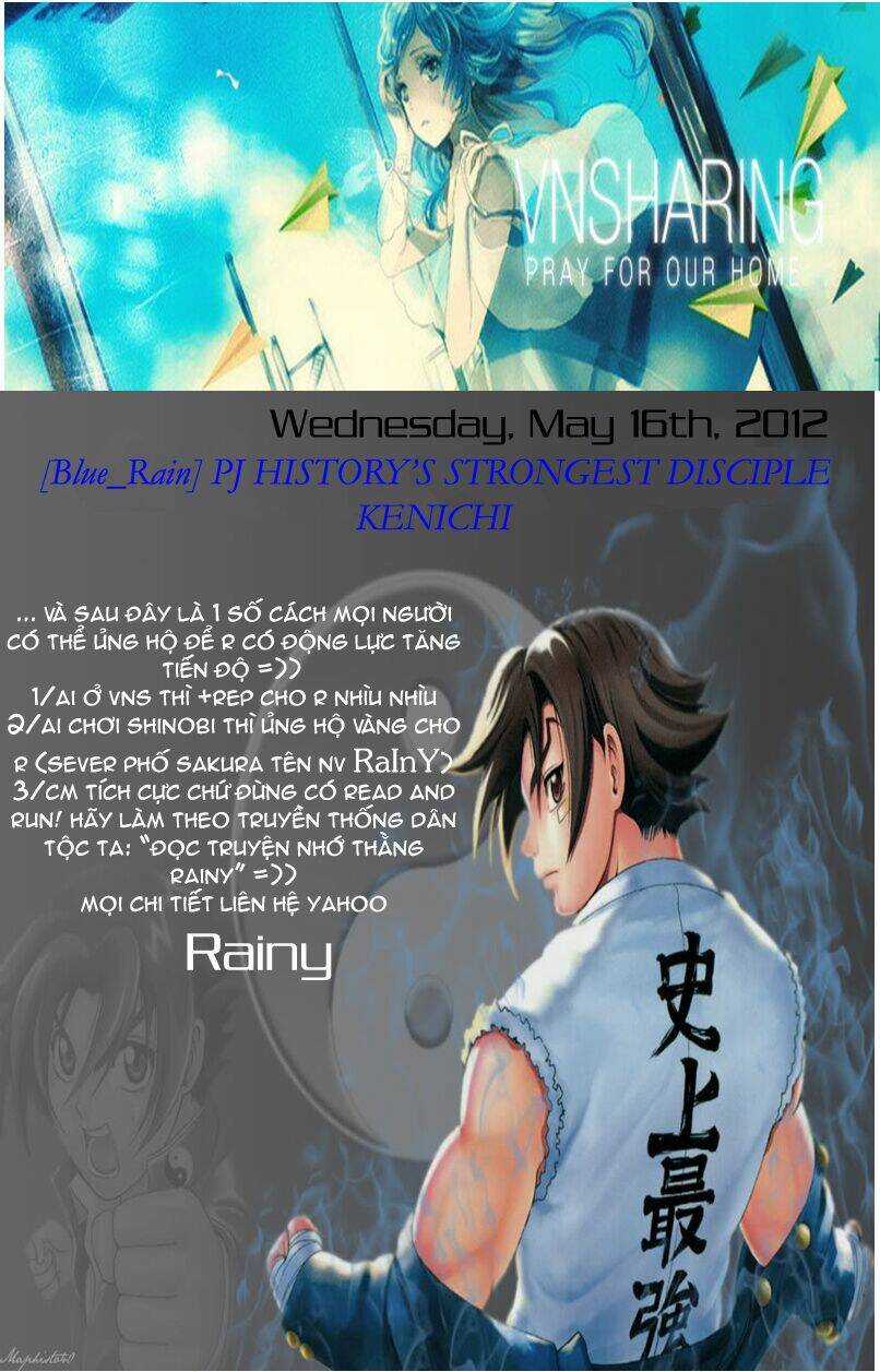 History’s Strongest Disciple Kenichi Chapter 33 trang 0