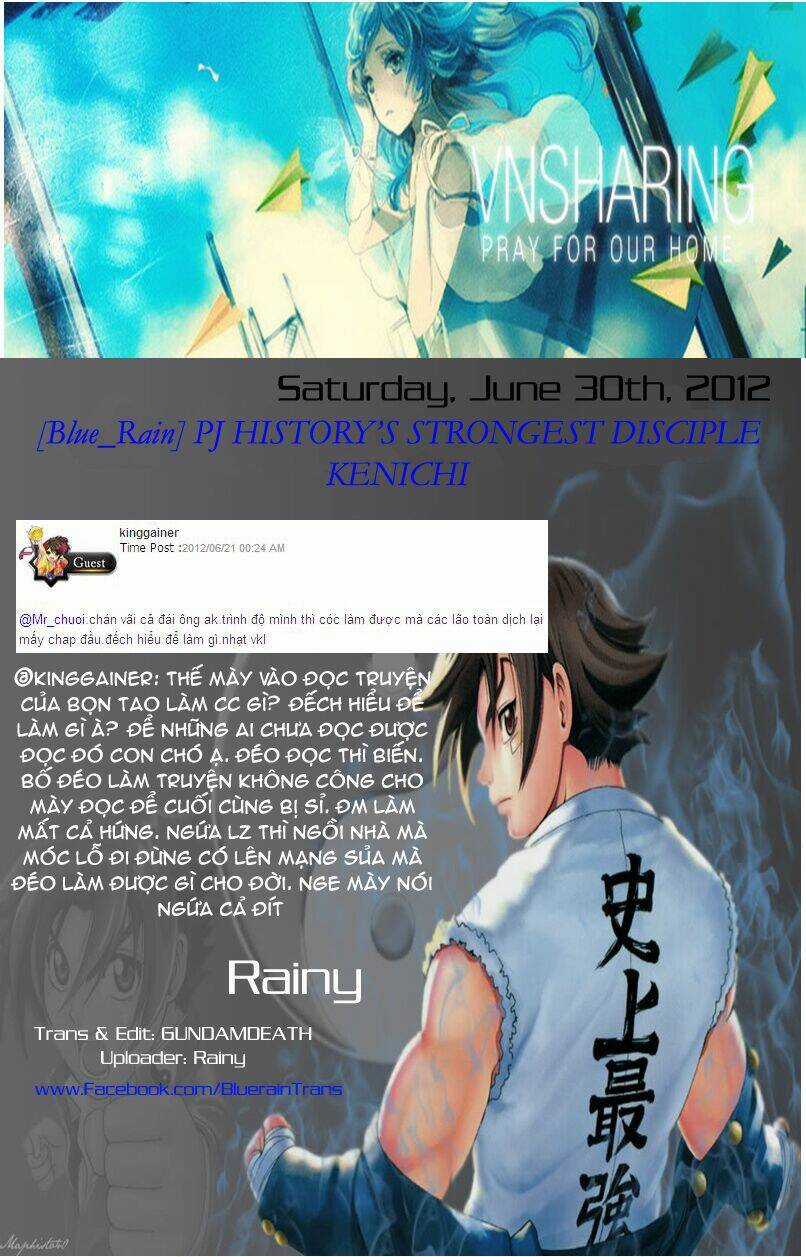 History’s Strongest Disciple Kenichi Chapter 42 trang 0