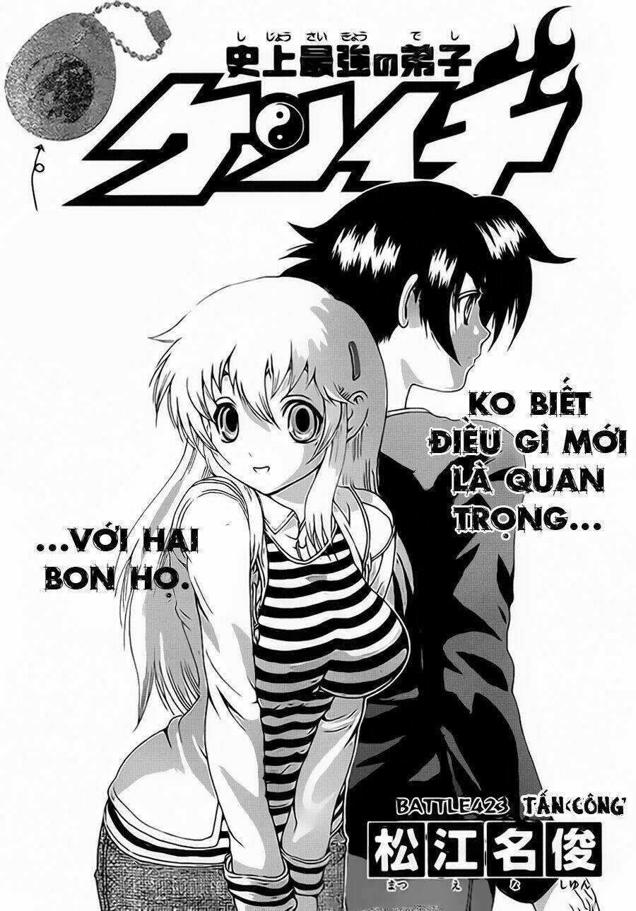 History’s Strongest Disciple Kenichi Chapter 423 trang 0
